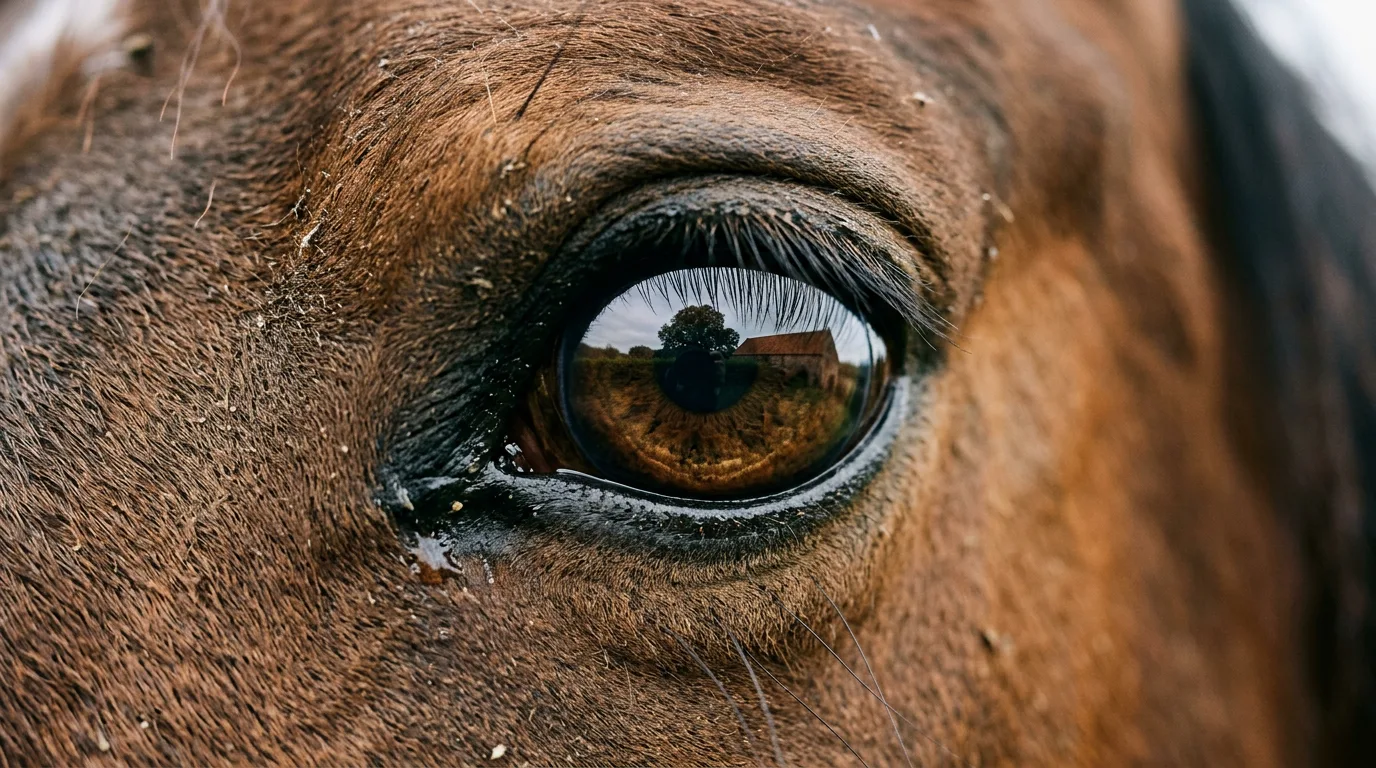 Un regard de cheval, Centre équestre Liberty Ranch, Labalme